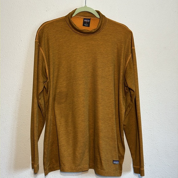Patagonia Men's Capilene Turtle Neck Long Sleeve Shirt Base Layer Size XL - Picture 4 of 12